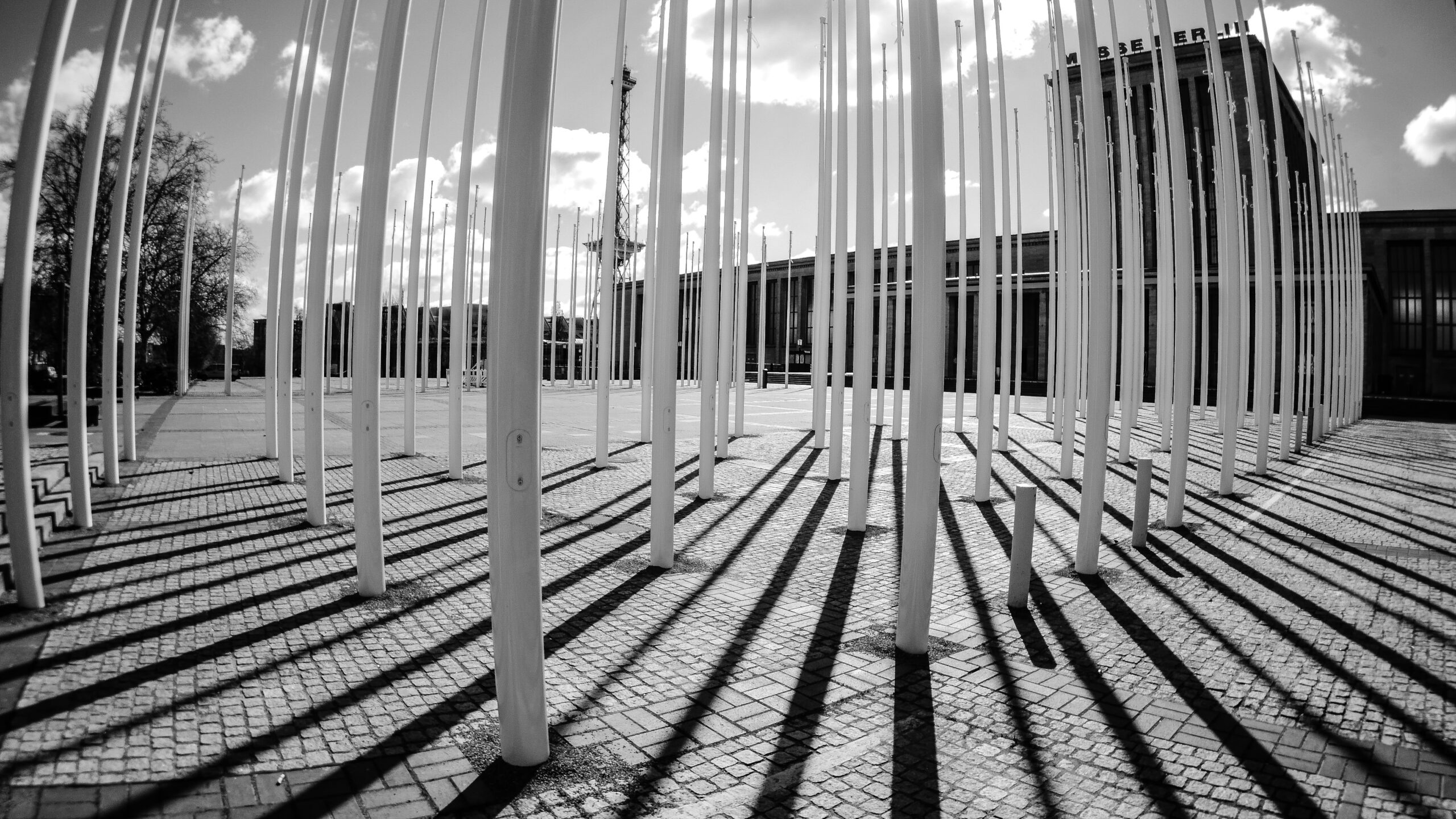 Das Messegelände, Funkturm und ICC Berlin: Treffpunkt der Welt