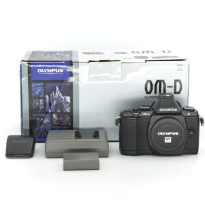 Olympus OM-D E-M5 schwarz Gehäuse Topzustand #X34566**