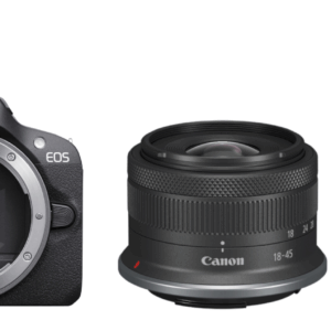Canon EOS R100 + RF-S 18-45mm IS STM + RF-S 55-210mm 5-7.1 IS STM