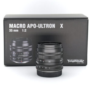 Voigtländer Macro APO Ultron 35mm 2.0 schwarz für Fujifilm X-Mount Einzelstück #**