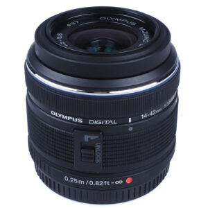 Olympus M.Zuiko Digital 14-42mm 3.5-5.6 II R schwarz, wie neu #X37430*