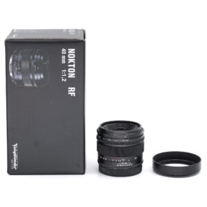 Voigtländer Nokton 40mm 1.2 ASPH. schwarz für Canon RF Ausstellungsstück #**