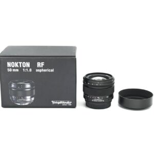 Voigtländer Nokton 50mm 1.0 ASPH. für Canon RF Einzelstück #**