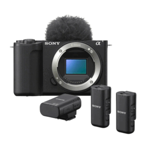 Sony ZV-E10 II Vlog-Kamera + ECM-W3 kabelloses Mikofon Set