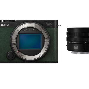 Panasonic Lumix S9 Gehäuse grün + Lumix S 18-40mm 4.5-6.3