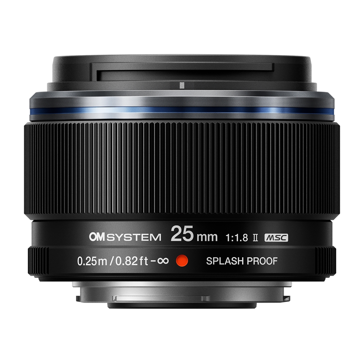 OM SYSTEM M.Zuiko Digital ED 25mm 1.8 II schwarz