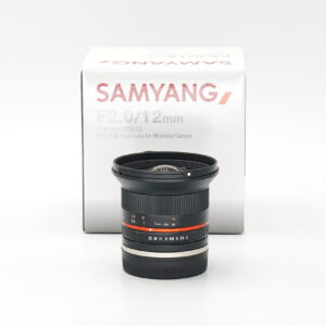 Samyang 12mm 2.0 NCS CS für Sony E-Mount Retoure #X34804**