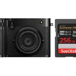 Fujifilm GFX100RF schwarz + SanDisk 256GB SDXC Karte 280/150 MB/s