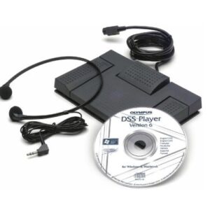 Olympus AS-2300 PC Transcription Kit wie neu, im Originalkarton #X34536