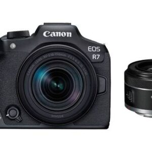 Canon EOS R7 + RF-S 18-150mm 3.5-6.3 IS STM + RF 50mm 1.8 STM