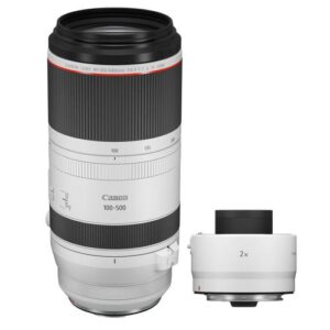 Canon RF 100-500mm 4.5-7.1 L IS USM + Canon Extender RF 2.0x Konverter