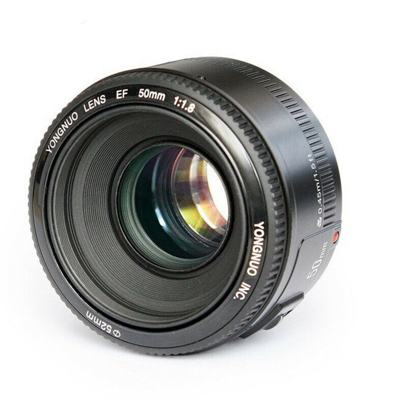 Yongnuo YN 50mm 1.8 AF-Objektiv Nikon F Topzustand, im Originalkarton #X34999