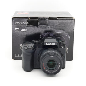 Panasonic Lumix DMC-G70 Gehäuse + 14-42mm 3.5-5.6 Ausstellungsstück #39352**