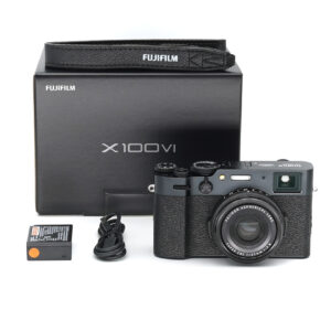 Fujifilm X100VI schwarz Ausstellungsstück, ca. 470 Auslösungen #39780**